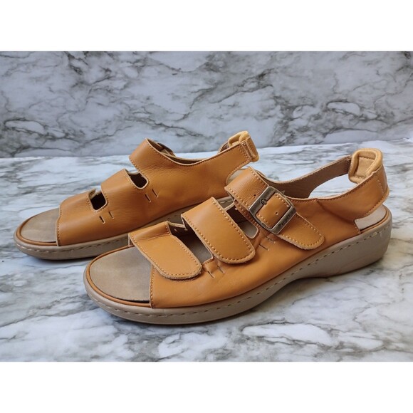 Propet Leather Adjustable Strap Sandals Size 11 - Picture 2 of 9